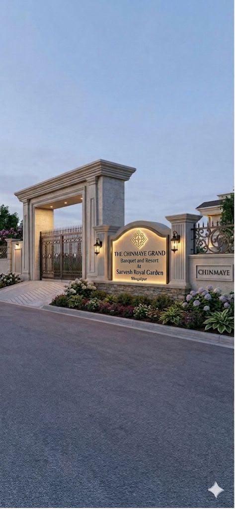 The Chinmaye Grand — entrance gate render